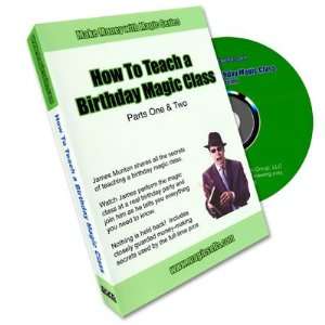   DVD How to Teach a Birthday Magic Class by James Munton Toys & Games