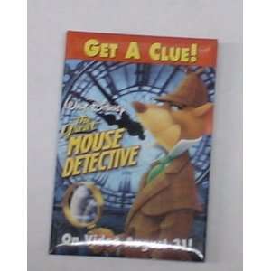  DISNEY THE GREAT MOUSE DETECTIVE DVD RELEASE BUTTON 