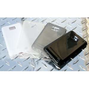  Galaxy S2 i9100 Flexible/Firm TPU Plastic Case Clear for 