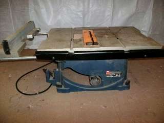 RYOBI 10 INCH PORTABLE TABLE SAW MODEL NUMBER RTS20  
