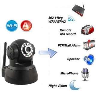   WIFI IR LED 2 Audio Webcam IP Network MINI Camera Night vision  