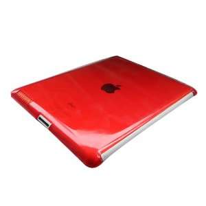  iMcase ® Red Clear Smart Cover Mate Partner Companion Snap 