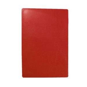   Red Polyethylene Cutting Board   18 X 24 X 1/2