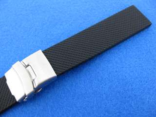 New 22mm Rubber Diver Strap Band fit PANERAI 22 Tag  