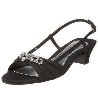 Annie Shoes Womens Lila Slingback,Black, Size 7.5 WW   NEW  