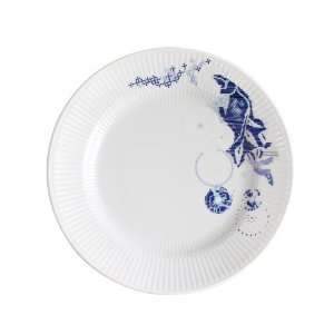   Thuringia indigo breakfast plate flat 8.07 inches: Kitchen & Dining