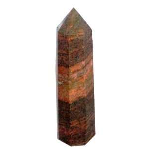   Pink Crystal Obelisk Point 8 Sided Healing Stone 7 
