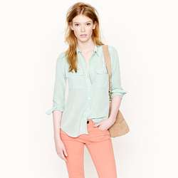 Tall Blythe blouse in silk $98.00 [see more colors]