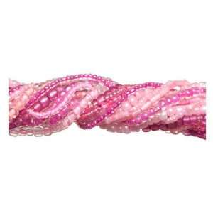   Pink Seed Bead Mix   Jewelry Basics Seed Bead: Arts, Crafts & Sewing