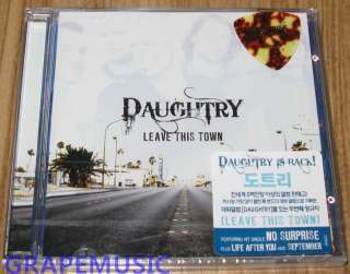 DAUGHTRY Leave This Town KOREA 12 TRACK CD SEALED  