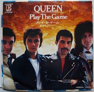 QUEEN / PLAY THE GAME ** 7 JAPAN ** P 603E  