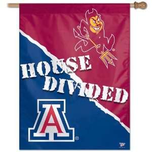    House Divided Banner Arizona vs Arizona State Patio, Lawn & Garden
