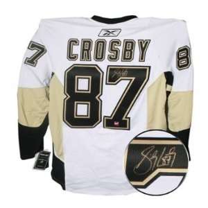  Sidney Crosby Signed N/A Jersey   Pro White Everything 