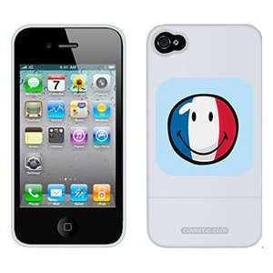  Smiley World French Flag on Verizon iPhone 4 Case by 