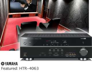 Yamaha HTR4063B 5.1 HD Receiver HDMI 3D YPAO HTR 4063B  