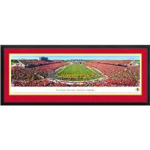 Iowa State Cyclones   Jack Trice Stadium   End Zone   Framed Poster 