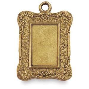  Framed Up Jewelry Accents   1 times; 1frac12;, Brass 