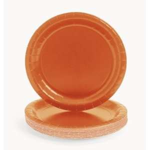 Orange Paper Dinner Plates   Tableware & Party Plates:  