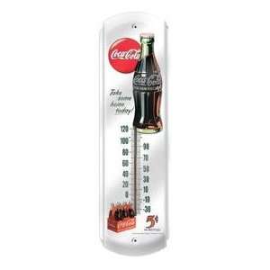  Coca Cola Take Some Home Metal Thermometer *SALE* Sports 