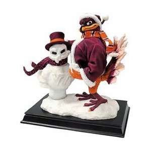 Virginia Tech Hokies Mascot & Snowman 