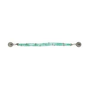  Cousin Beads Make The Connection Long Connector Turquoise 