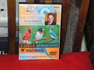 Alexander Cruz DVD 3 Disc Set Puerto Rico art 250 Min  