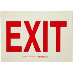   Dark Exit And Directional Sign, Legend Exit  Industrial