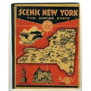  Scenic New York The Empire State 1930s Notebook 
