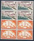 E10038] Monaco 1956  nice VF MNH set in block of four value $24