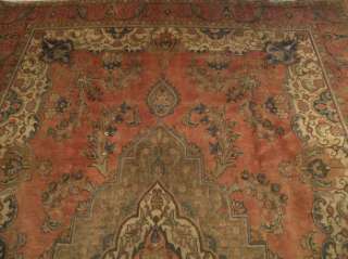   Antique 1930s Persian Tabriz Serapi Wool Rug Great Condition  