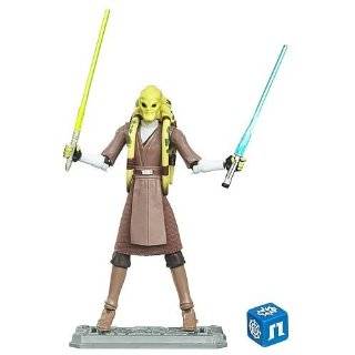 Star Wars 2010 Clone Wars Animated Action Figure CW No. 23 Kit Fisto