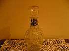 rare vintage 1977 seagrams vo canadian whiskey decanter used bottle