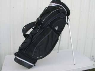 Wilson STAFF Lizard Golf Carry Stand Bag ~ Black ~ NEW Tour Quality 
