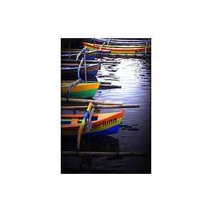  NOVICA Painting   Traditional Boats