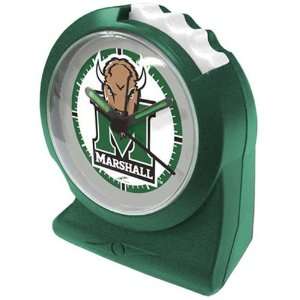  Marshall Thundering Herd Green Gripper Alarm Clock Sports 