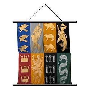  Harry Potter House of Hogwarts Wall Scroll 22 x 32 