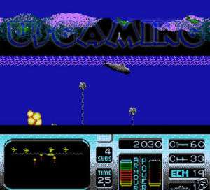 NES Nintendo SUBMARINE Game THE HUNT FOR RED OCTOBER 087855000515 