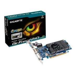  Selected Geforce GT210 DDR3 1GB By Gigabyte Technology 