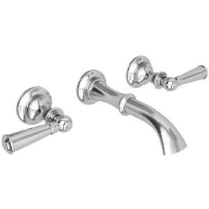 Wall Mounted Lavatory Trim Kit, Lever Handles: Home 