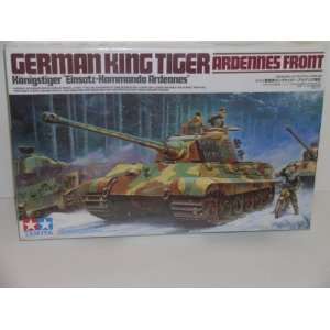   King Tiger Tank Ardennes Front   Plastic Model Kit: Everything Else