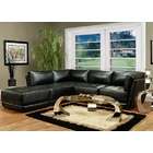   bonded leather upholstered modular sectional sofa with tufted seat
