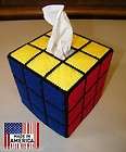 Rubiks Rubiks Cube Tissue Box Cover Kit Only Big Bang Theory Pattern 