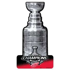 Red Wings 2009 NHL Stanley Cup Champions 11 x 17 Plastic Stanley Cup 