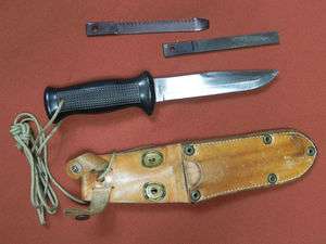   Czech Soviet Russian Made VZ 75 Fighting Knife Sheath Tools  