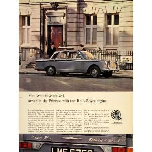  1965 Ad Vanden Plas Princess R 4 Litre Blue Automobile 