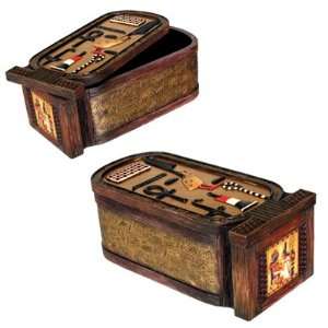  Cartouche Box   Collectible Egyptian Decoration Jewelry 