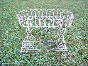 33 Country Style Fern Stand Wrought Iron Urn Planter  