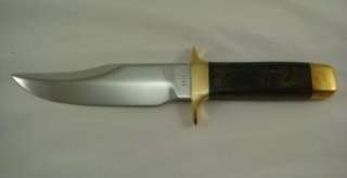 Smith & Wesson 1975 Custom Hunting Bowie Knife w/ Case 6480  