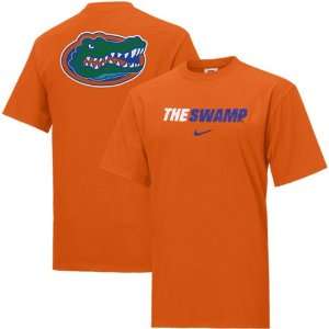 Nike Florida Gators Orange Rush the Field T shirt:  Sports 