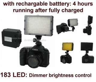 Pro Continuous Hot Shoe LED Video Light for Camera Lamp  